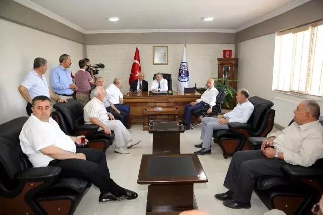 Başkan Çelik Yeni Sanayi'de Başkan Çelik Yeni Sanayi'de