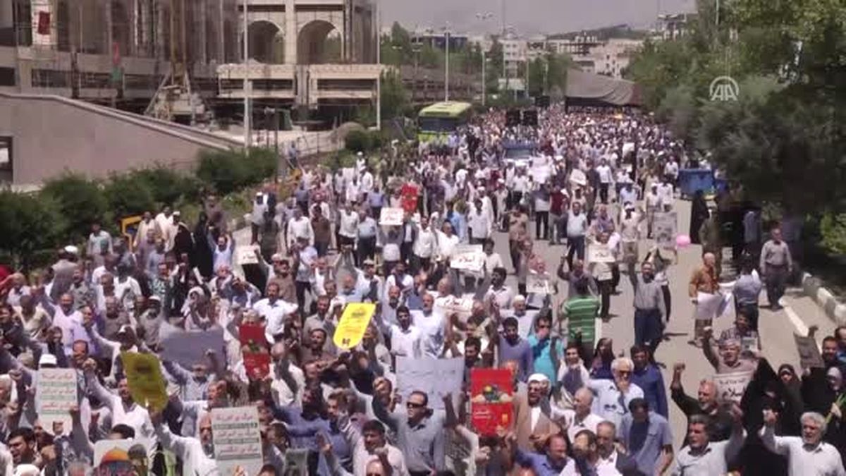 Mescid-i Aksa'ya Yönelik Ihlaller Iran'da Protesto Edildi (2)