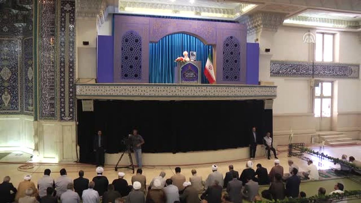 Mescid-i Aksa'ya Yönelik Ihlaller Iran'da Protesto Edildi (1)