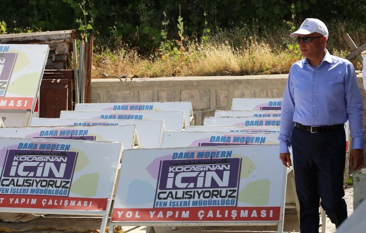 Kocasinan Belediyesi İş Makinelerinin Onarımını Kendisi Yapıyor