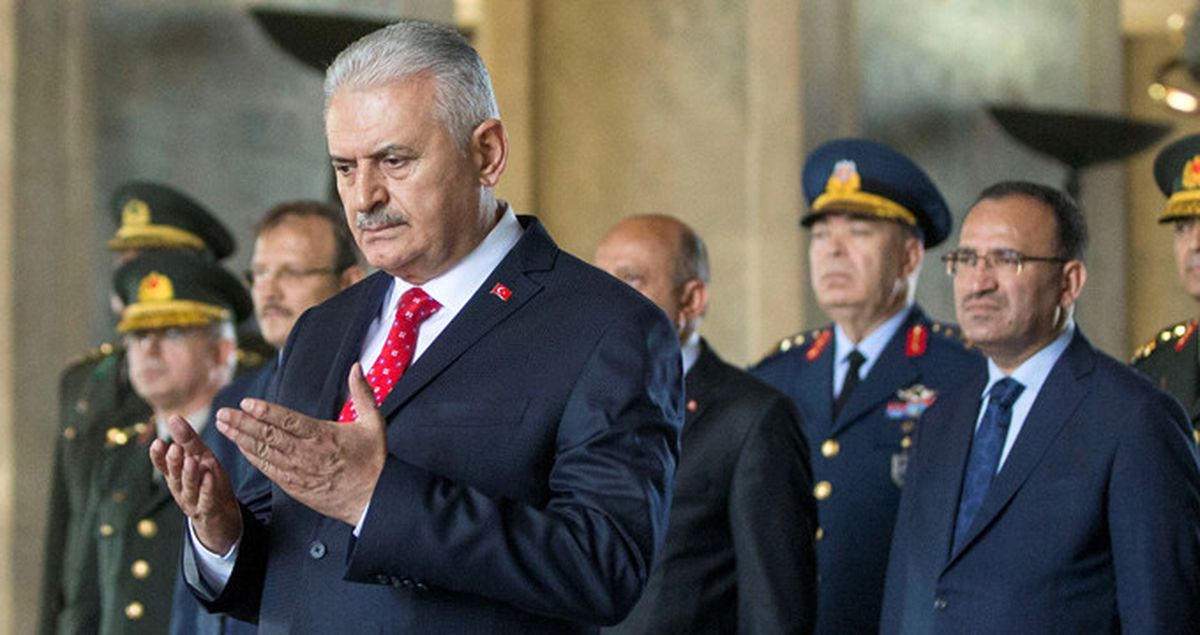Anıtkabir'i Ziyaret Eden Başbakan, Saygı Duruşunun Ardından Fatiha Okudu