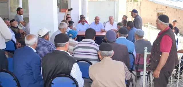 Milletvekili Ilıcalı, Yağan ve Alvar'da Hemşehrileriyle Buluştu