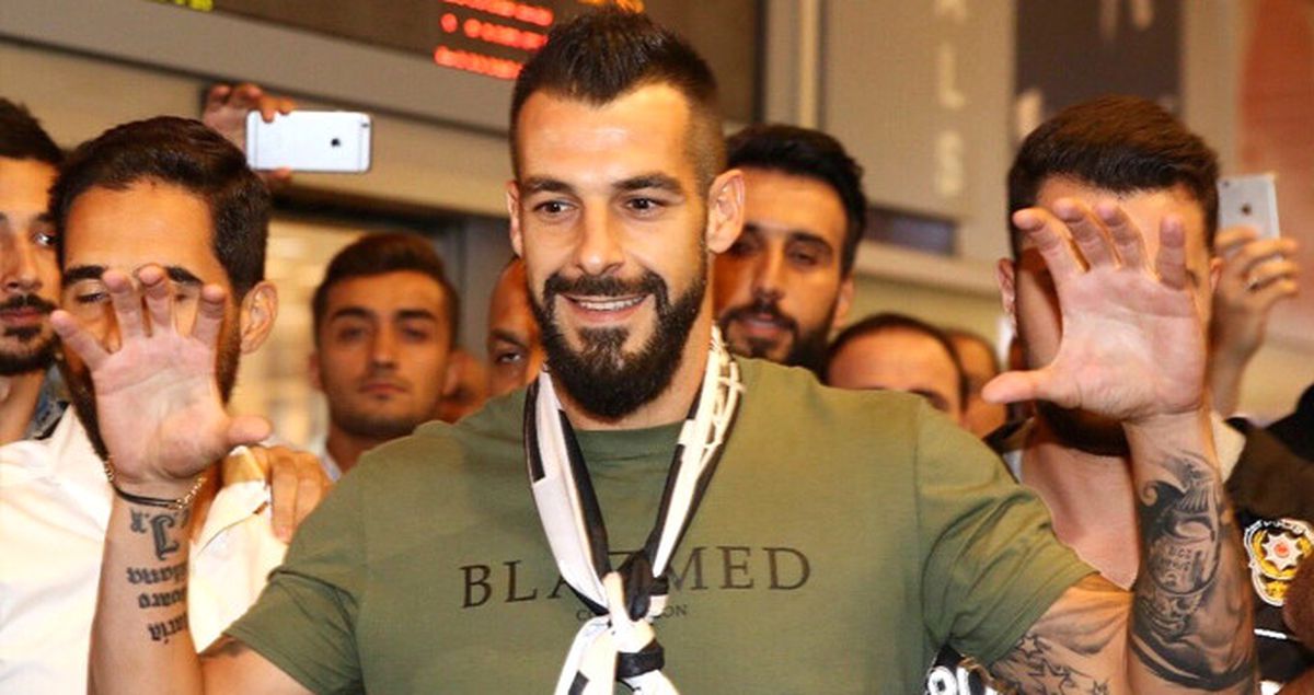 Beşiktaş'ın Yeni Transferi Alvaro Negredo, İstanbul'a Geldi