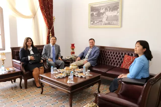 Güney Kore Büyükelçisi Hatay'da