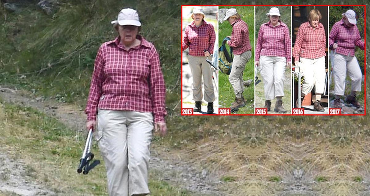 Merkel, 5 Yıldır Tatil Kıyafetini Değiştirmiyor