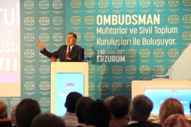 Ombudsman Erzurumlularla Buluştu Ombudsman Erzurumlularla Buluştu