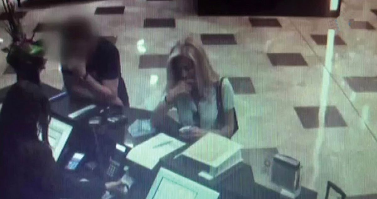 Eski Bakan Kızının, İntihar Etmeden Önceki Son Anları Kamerada