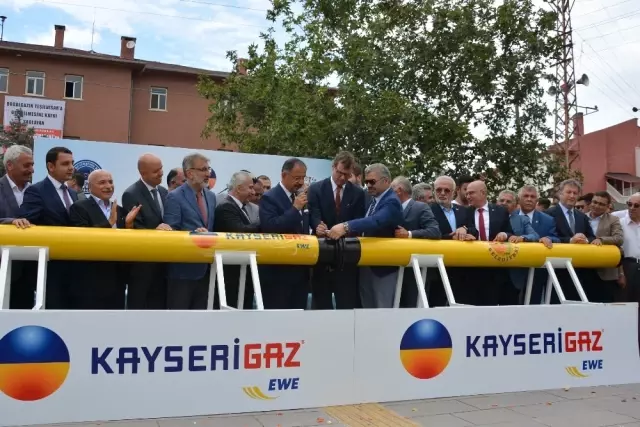 Yahyalı ve Yeşilhisar Doğalgaza Kavuştu