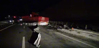 Saim Öksüz: Demir Bariyerden Kopan 25 Metrelik Parça Yolcu Otobüsüne Çarpıp, Altına Girdi Saim Öksüz: Demir Bariyerden Kopan 25 Metrelik Parça Yolcu Otobüsüne Çarpıp, Altına Girdi