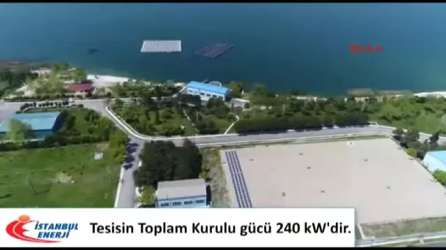 Türkiye'nin İlk Yüzer Güneş Enerji Santrali Büyükçekmece Gölü'nde