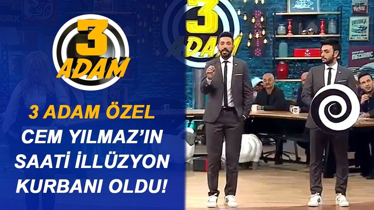 Cem Yılmaz'ın Saati İllüzyona Kurban Gitti | 3 Adam Özel