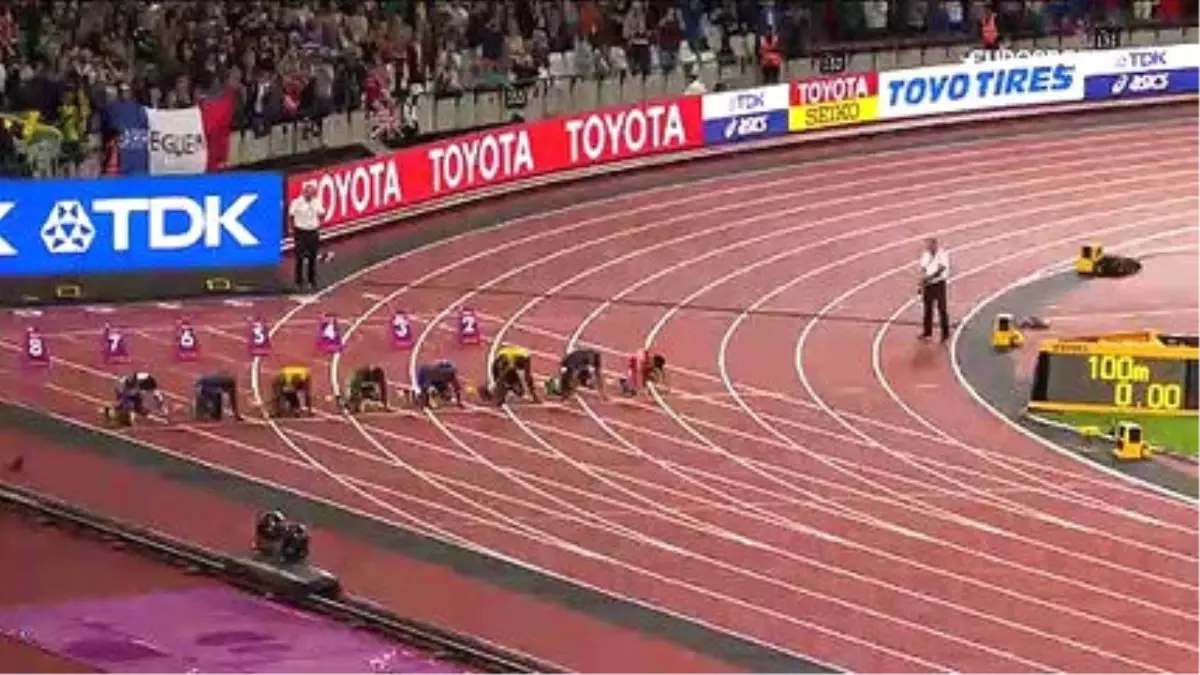 Londra 2017 Erkekler 100 Metre Finali: Justin Gatlin'den Tarihi Zafer!
