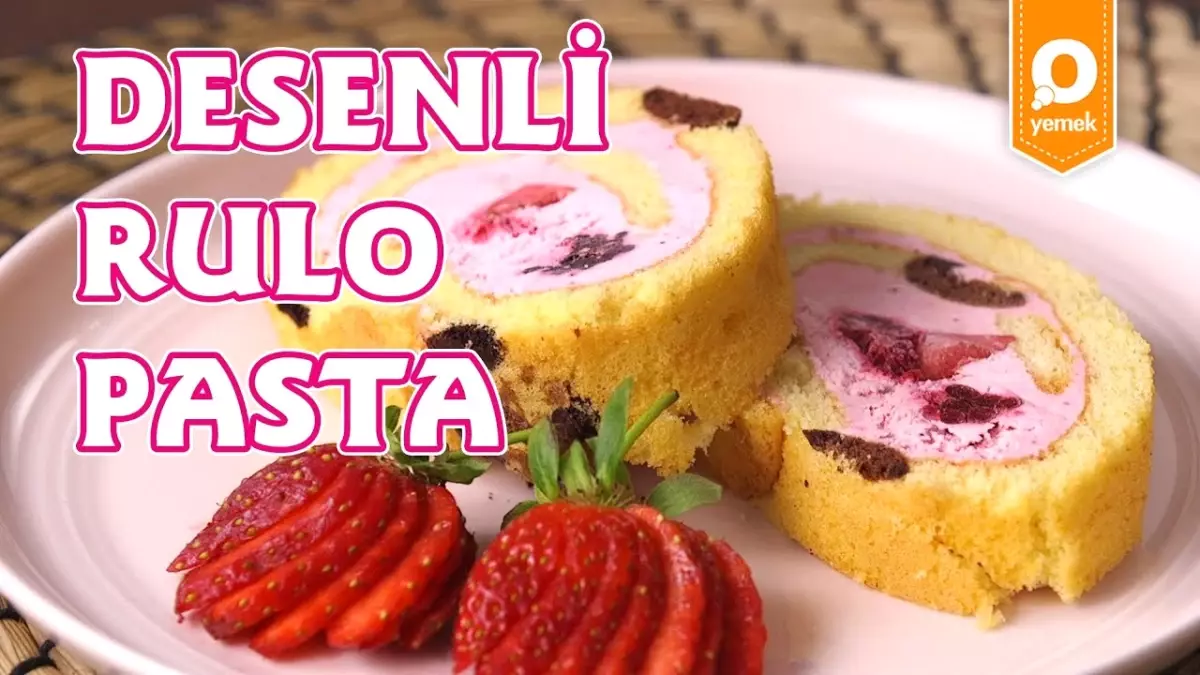 Desenli Rulo Kek Tarifine Bayılacaksınız