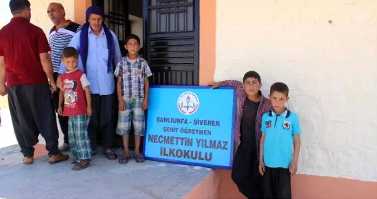Şehit Öğretmen Necmettin Yılmaz'ın Adı, Görev Yaptığı Okulda Yaşayacak