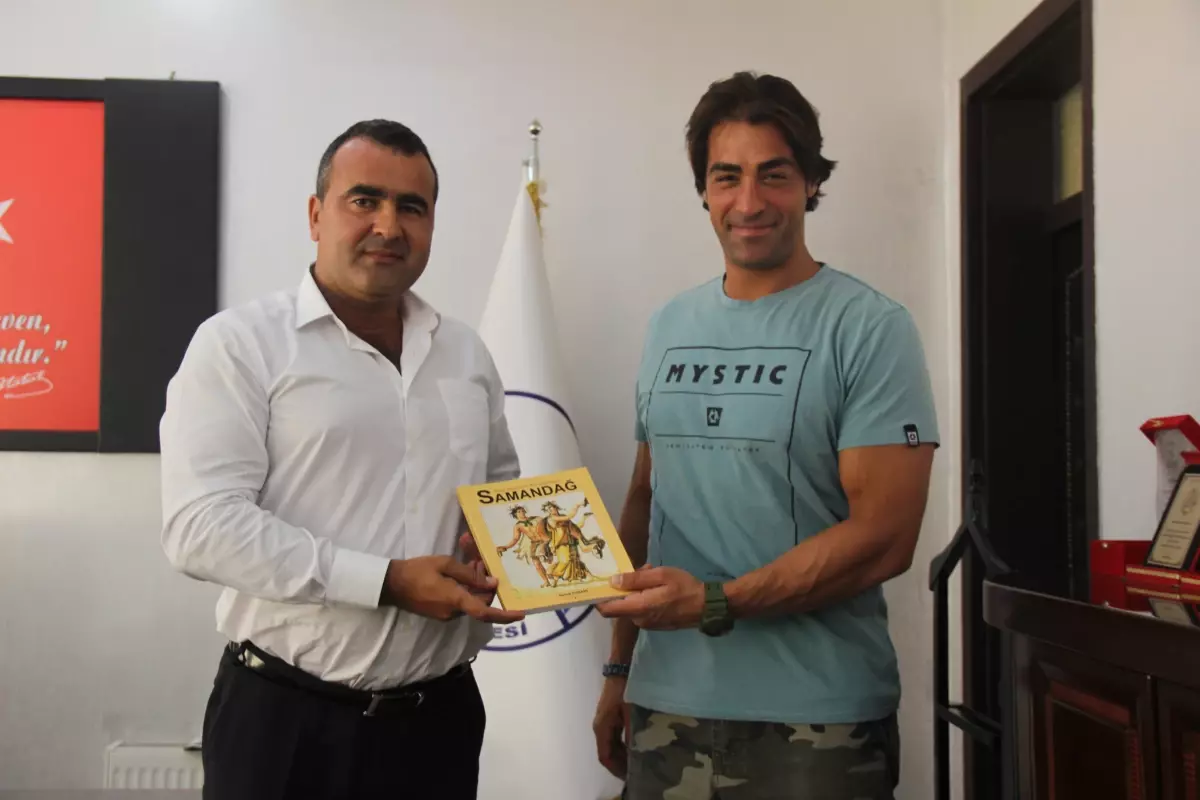 Ünlü Oyuncu Levendoğlu, Belediye Başkanvekili Kamacı'yı Ziyaret Etti