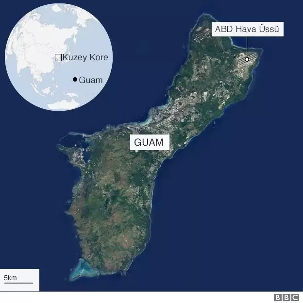 Kuzey Kore: Guam Açıklarına Füze Fırlatma Planı Ağustos Ortasında Hazır Olacak