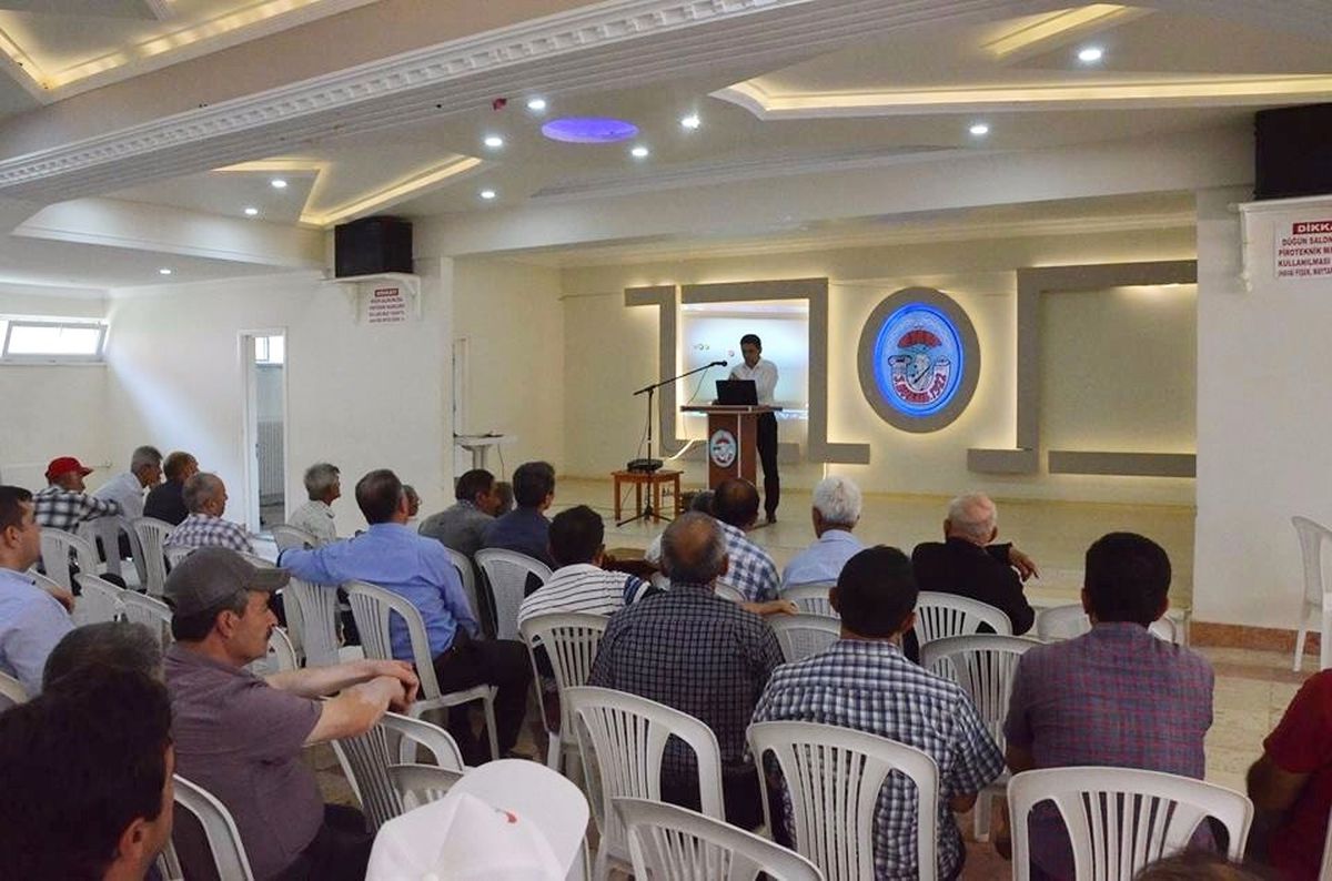 Tkdk İl Koordinatörü İhsan Kaymak, Emetli Üreticileri Bilgilendirdi