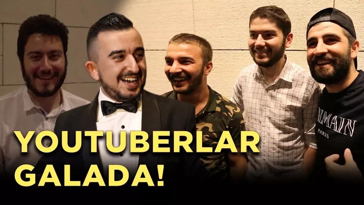 Youtuberlar Cumali Ceber Galasında!