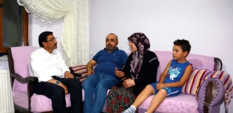 Başkan Ak'tan 15 Temmuz Gazisi Cihat Ünal'a Ziyaret