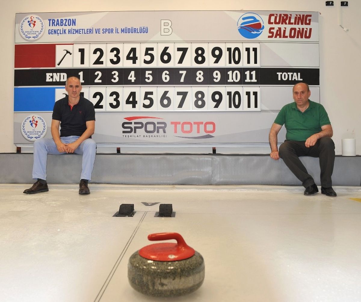 Trabzon Olimpik Curling Salonu'na Kavuştu