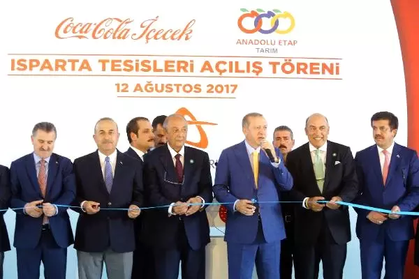 Anadolu Etap'ın İki Yeni Fabrikasının Açılışı Cumhurbaşkanı Erdoğan'ın Katıldığı Törenle...