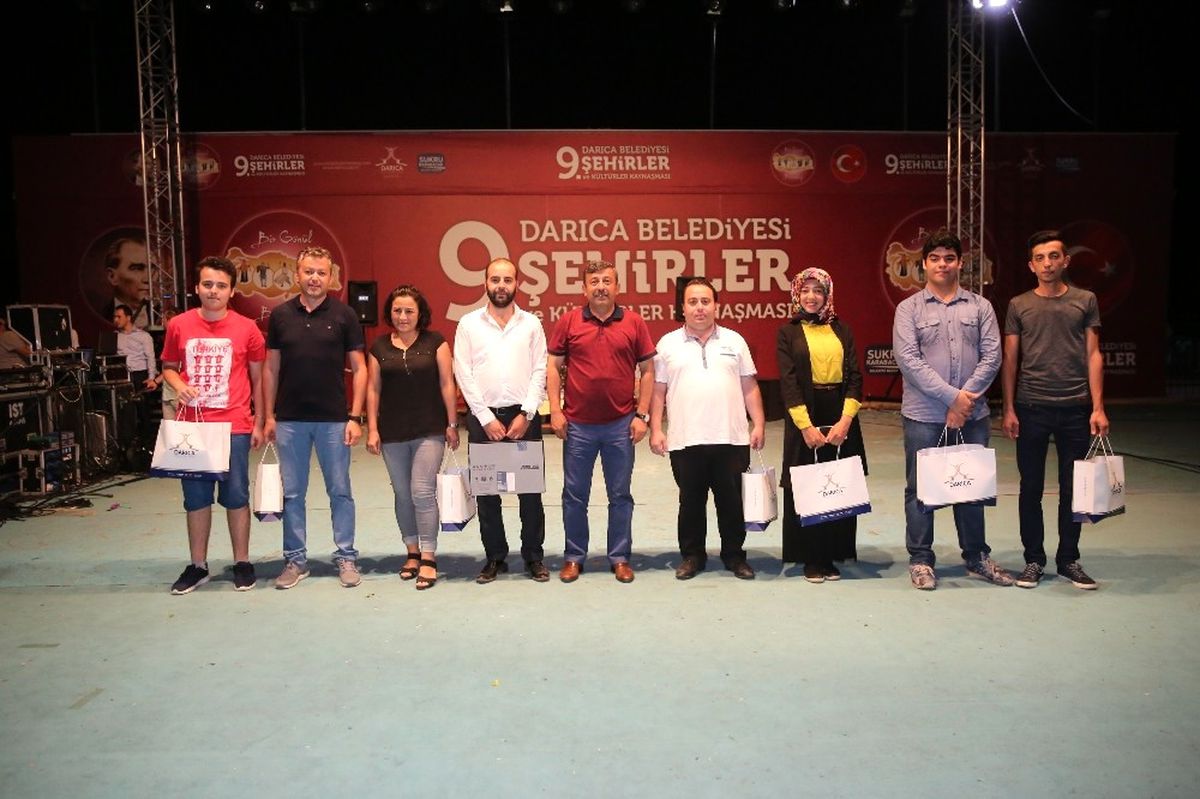 Darıca'da Ödüller Sahiplerini Buldu