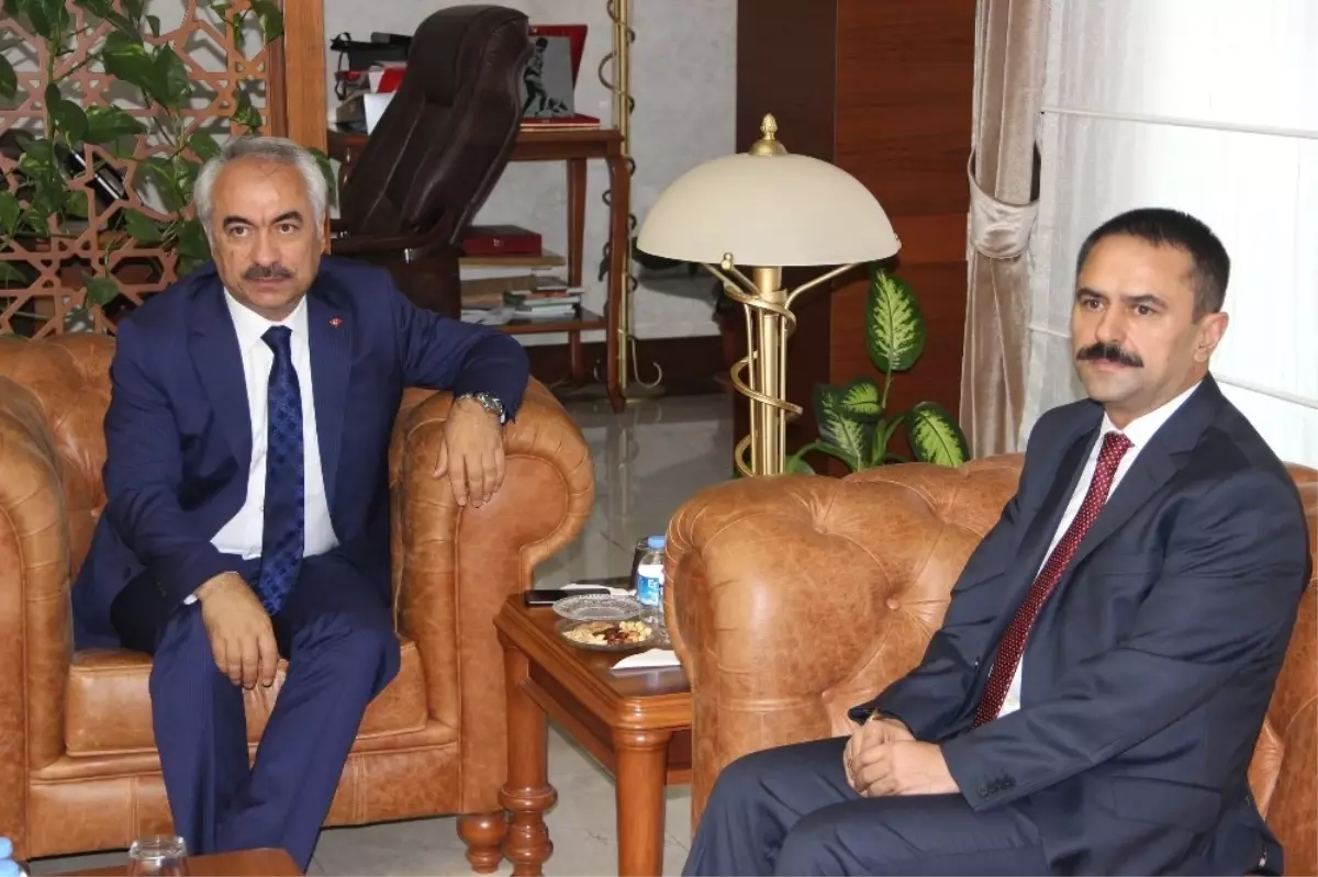 İçişleri Bakan Yardımcısı Ersoy, Vali Aktaş'ı Ziyaret Etti
