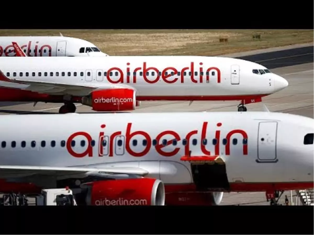 Almanya'da Air Berlin İflas Açıkladı