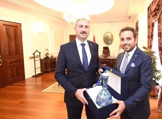 Milletvekili İshak Gazel, Adalet Bakanı Abdulhamit Gül ile Görüştü Milletvekili İshak Gazel, Adalet Bakanı Abdulhamit Gül ile Görüştü