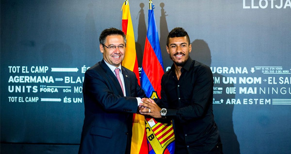 40 Milyon Euro'ya Transfer Olan Paulinho, İmza Töreninde Karizmayı Çizdirdi