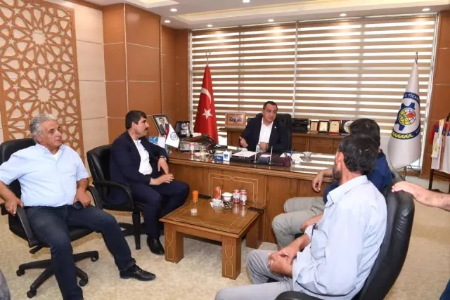 Asya ve Şimşek'ten Stk'lara Ziyaret Asya ve Şimşek'ten Stk'lara Ziyaret