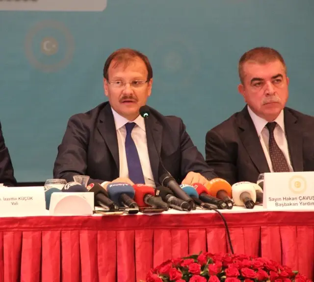 Başbakan Yardımcısı Hakan Çavuşoğlu Açıklaması Başbakan Yardımcısı Hakan Çavuşoğlu Açıklaması