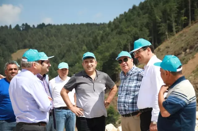 Milletvekilleri Akçay Barajında İncelemelerde Bulundu Milletvekilleri Akçay Barajında İncelemelerde Bulundu