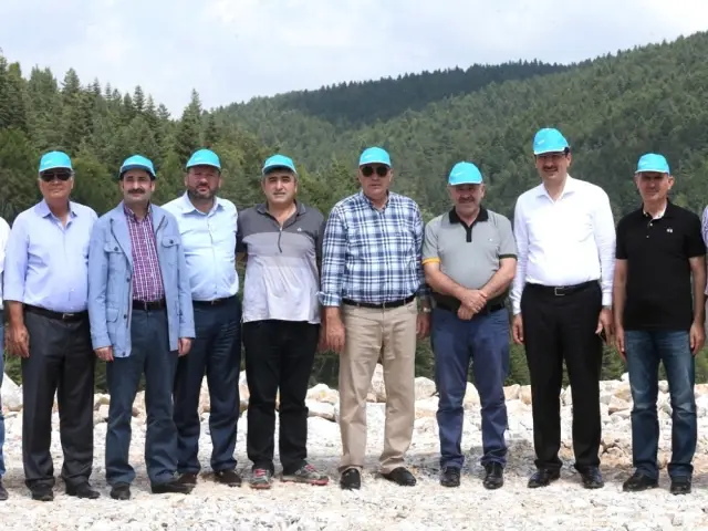 Milletvekilleri Akçay Barajında İncelemelerde Bulundu Milletvekilleri Akçay Barajında İncelemelerde Bulundu
