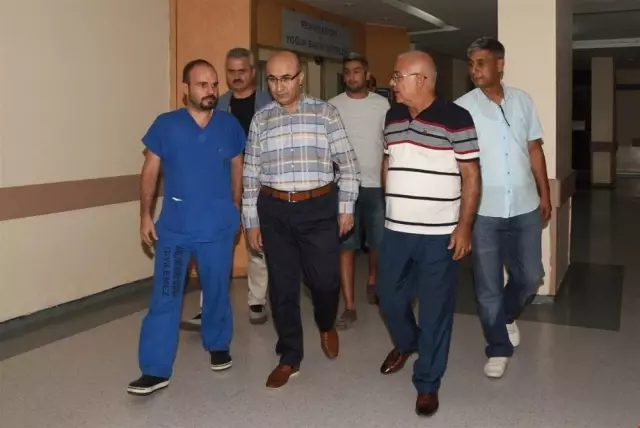 Vali Demirtaş, Uzman Çavuş Zeki Aksoy'u Tedavi Gördüğü Balcalı Hastanesi'nde Ziyaret Etti