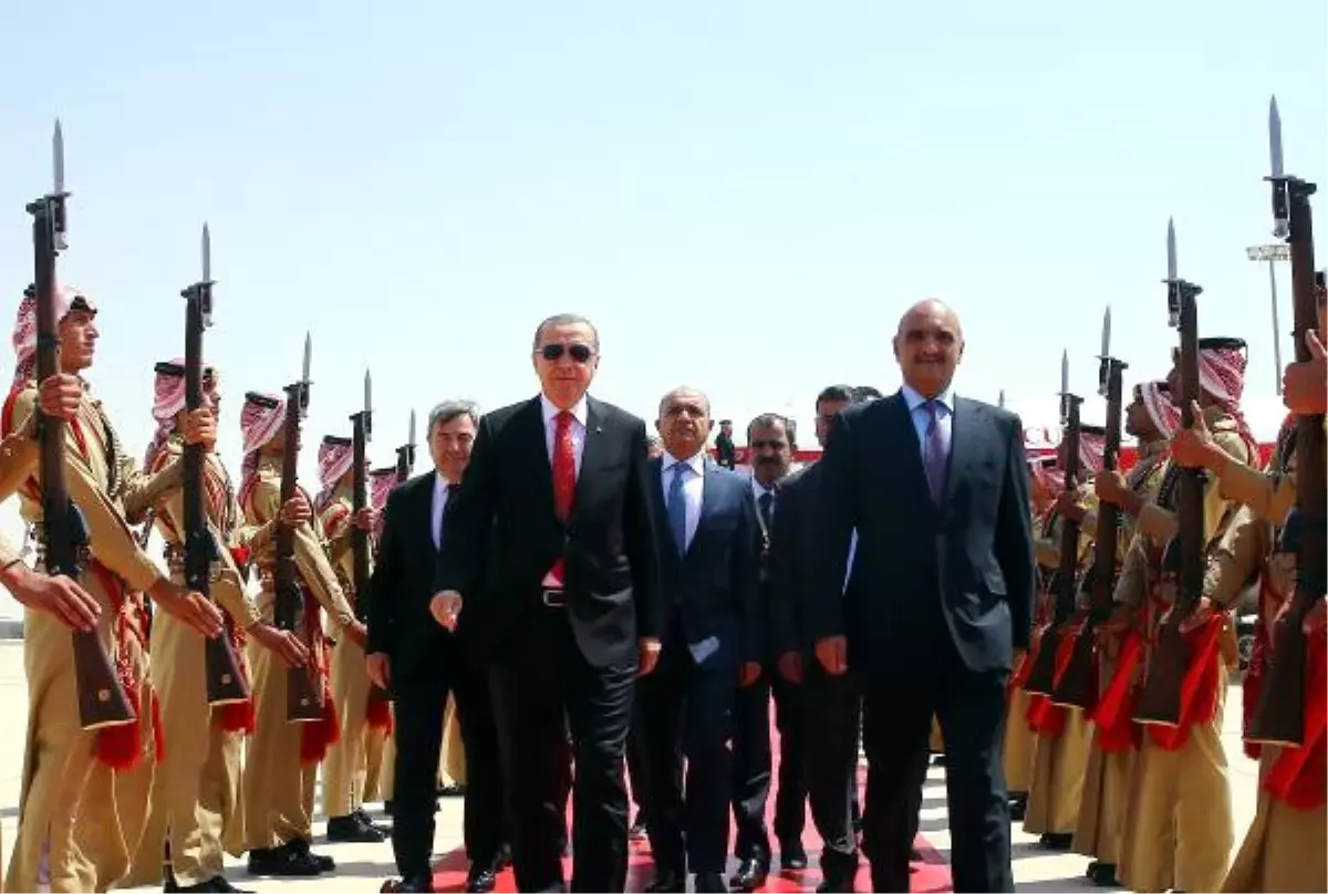 Cumhurbaşkanı Erdoğan, Ürdün'de Resmi Törenle Karşılandı (2) - Fotoğraflar
