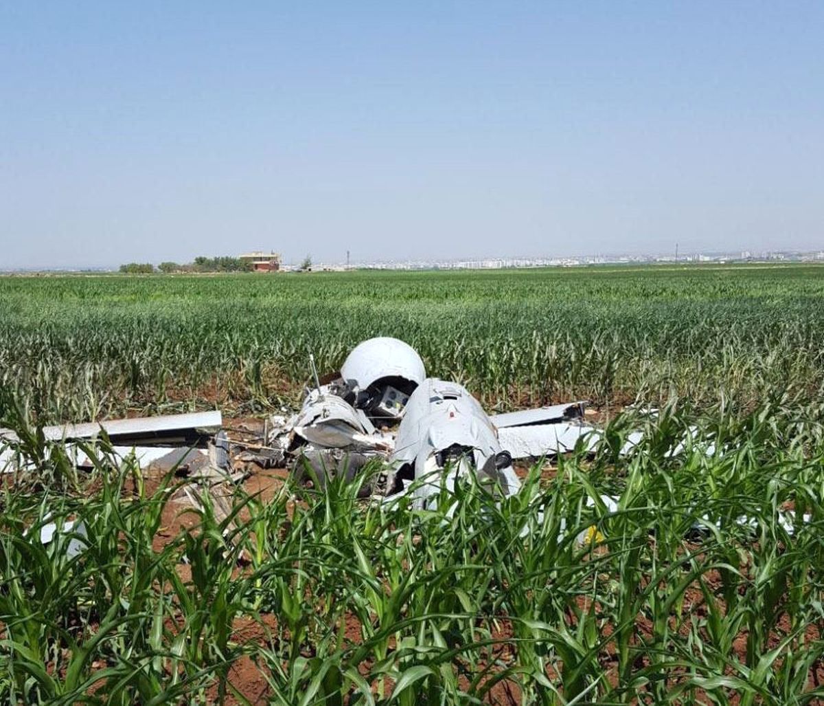 Şanlıurfa'da ABD'ye Ait Olan İnsansız Hava Aracı Düştü