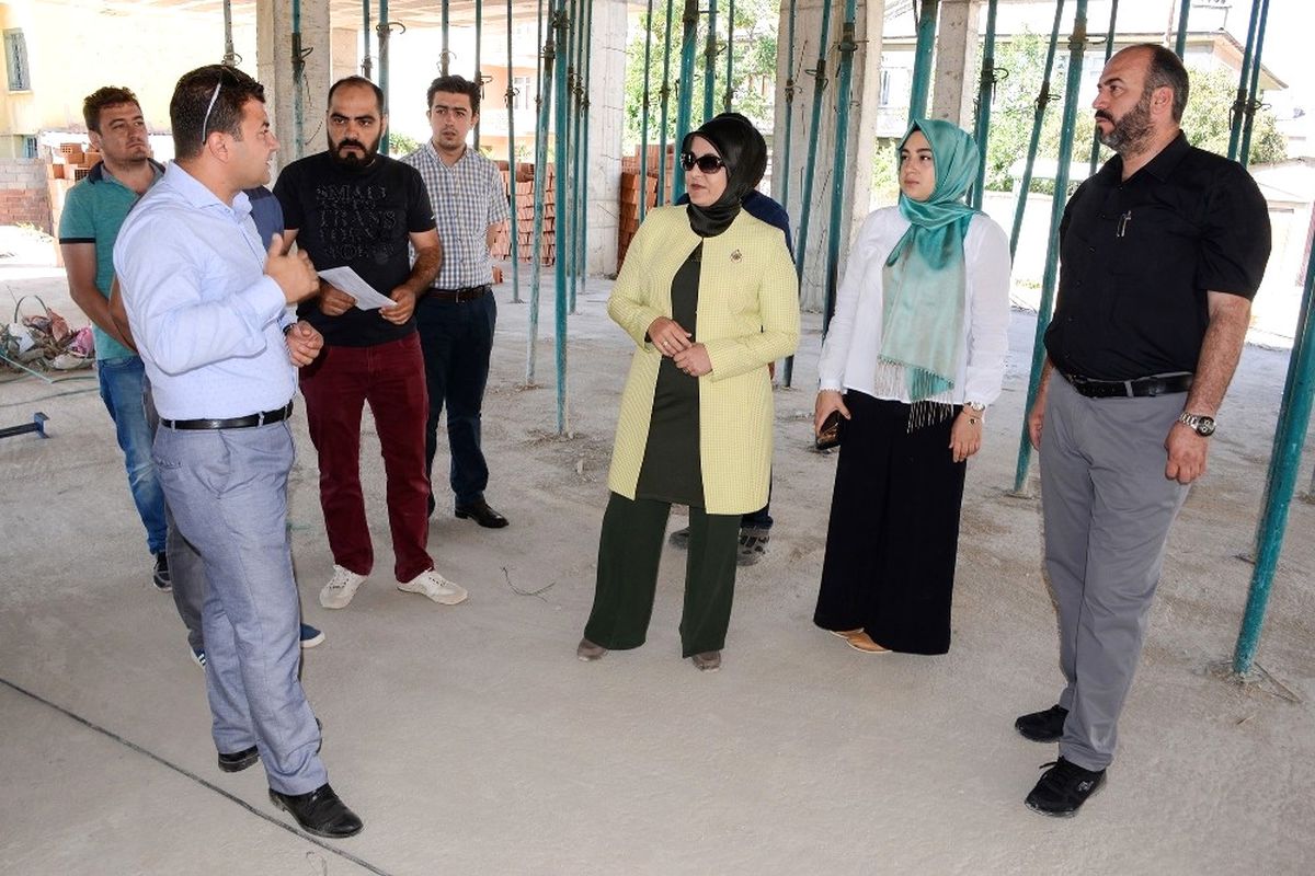 Fahrünnisa Hatun Sosyal Tesisi Yükseliyor