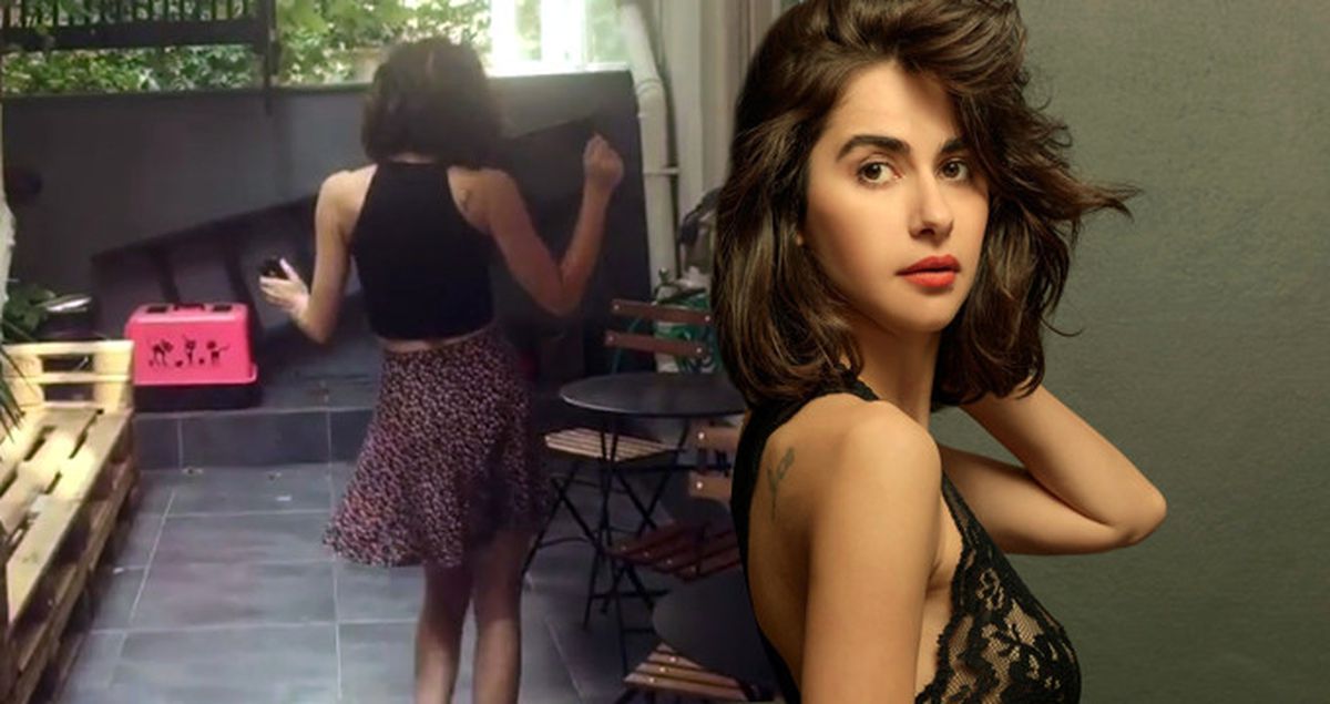 Nesrin Cavadzade, Ateşli Dansıyla Sosyal Medyayı Salladı