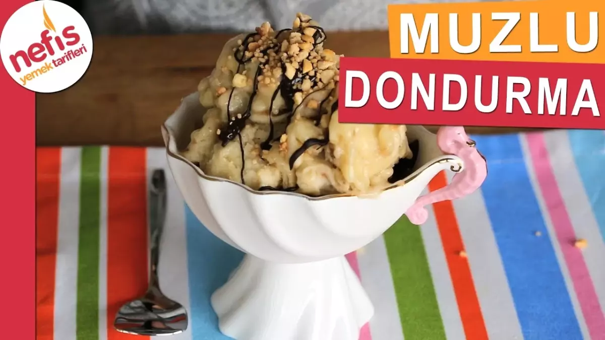 Muzlu Dondurma Tarifi - Yalnızca Bir Malzeme ile Katkısız Dondurma