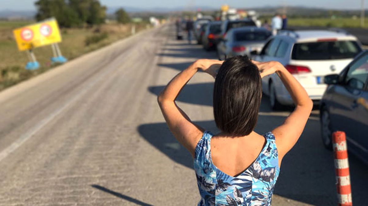 Tatilini Yunanistan'da Geçirmek İsteyenler İpsala Sınır Kapısı'nda Kuyruk Oldu