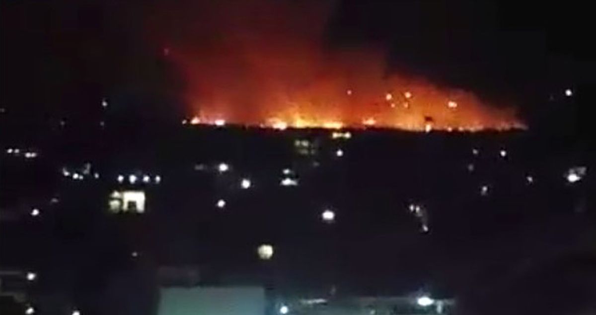 Erbil'de Özel Kuvvetler'in Mühimmat Deposunda Patlama