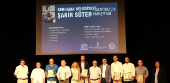Bergama'daki Gazetecilik Yarışmasında Ödüller Sahiplerini Buldu