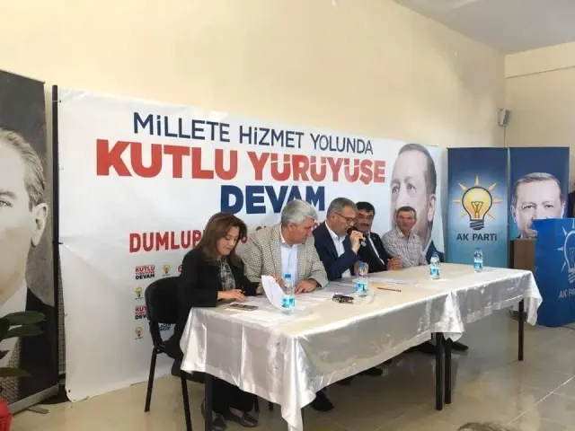 Dumlupınar AK Parti'de Murat Arıburnu Güven Tazeledi Dumlupınar AK Parti'de Murat Arıburnu Güven Tazeledi