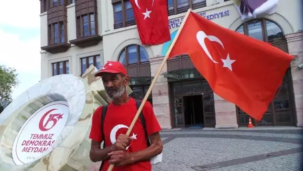 Eren Bülbül İçin Samsun'dan Maçka'ya Yürüyor