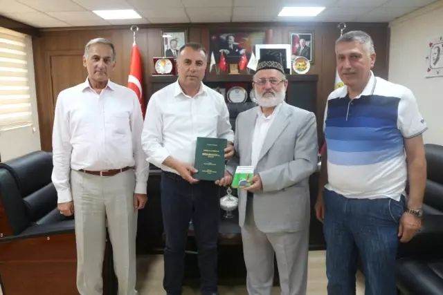 Geylani'den Kurtalan Belediye Başkanı Karaatay'a Ziyaret Geylani'den Kurtalan Belediye Başkanı Karaatay'a Ziyaret