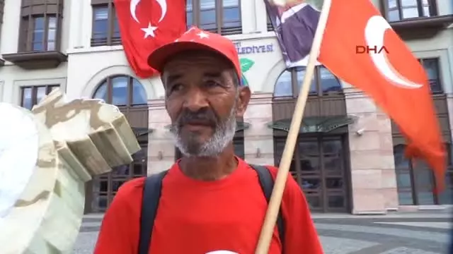 Ordu Eren Bülbül İçin Samsun'dan Maçka'ya Yürüyor