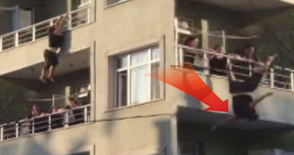 Psikolojisi Bozulan Kadın Balkondan Atladı