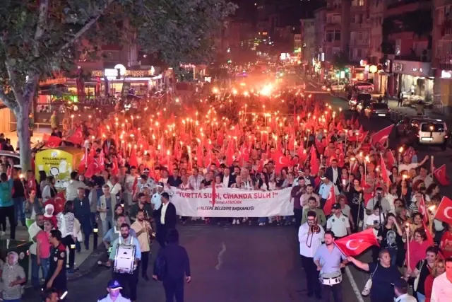 30 Ağustos Coşkusu Maltepe'yi Sardı