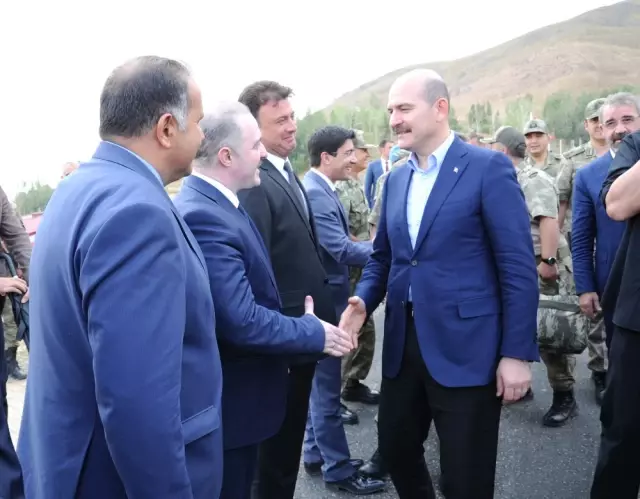 Bakan Soylu Başkale'de Bakan Soylu Başkale'de